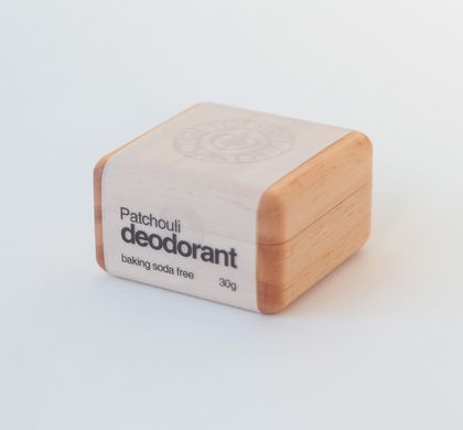 Pachouli Deodorant - Baking Soda Free 30g